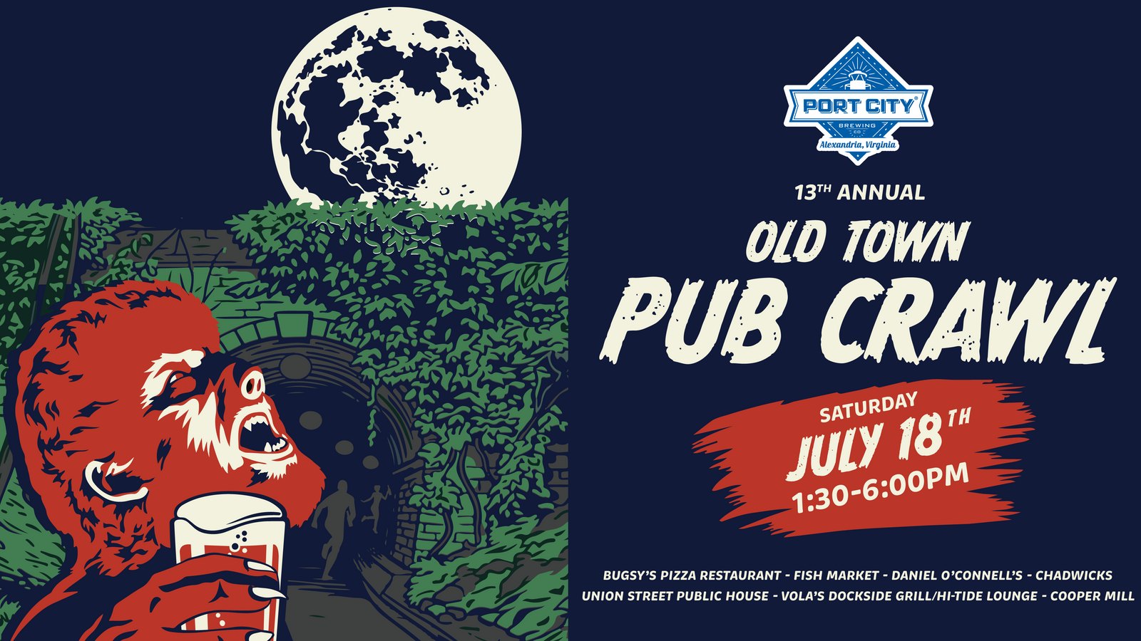13th Annual Old Town Pub Crawl