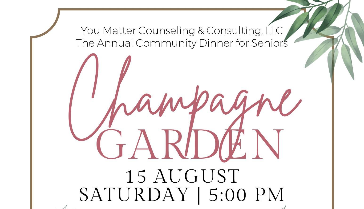 Champagne Garden 2026