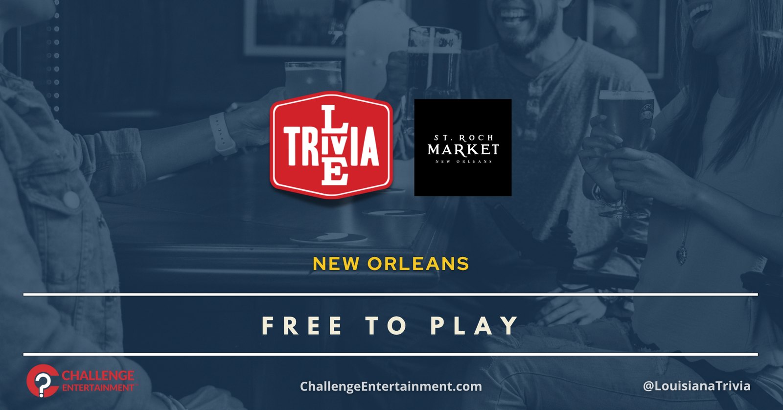 Weekly Live Trivia Nights at St. Roch Market