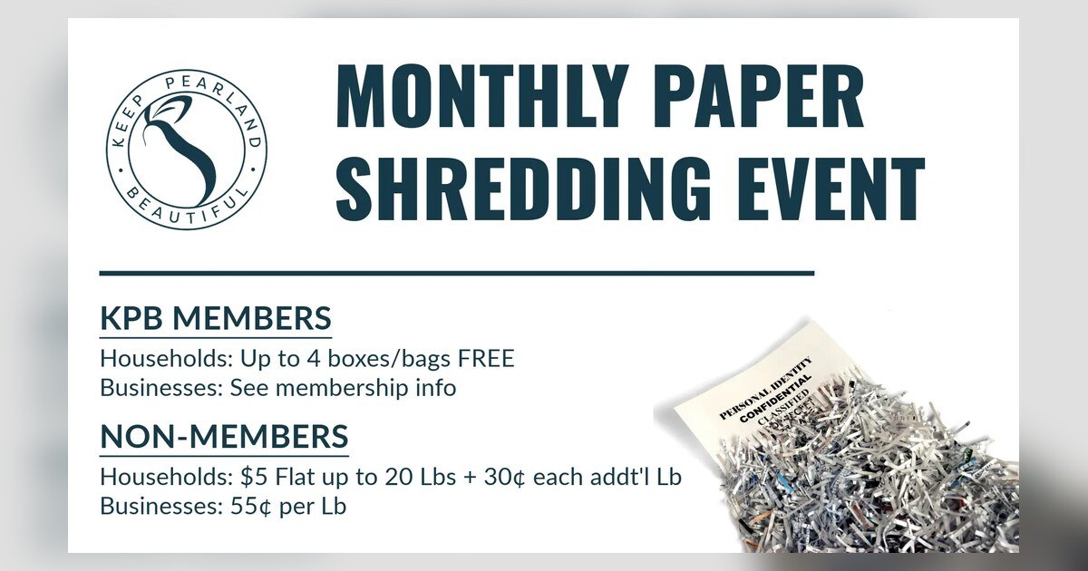 August 2026 Paper Shredding Event