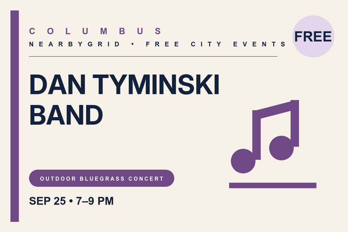 FREE Columbus: Dan Tyminski Band