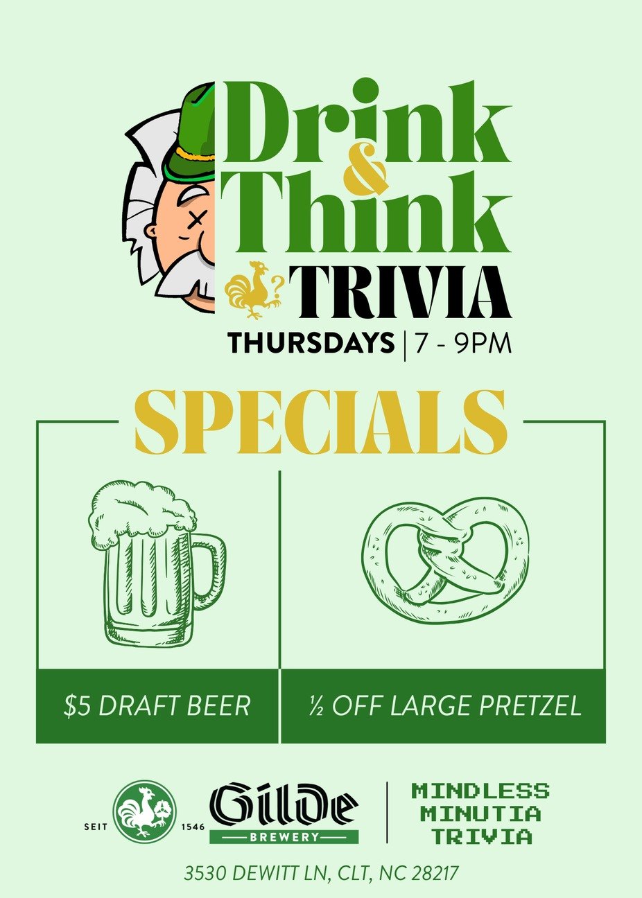 Drink & Think Trivia