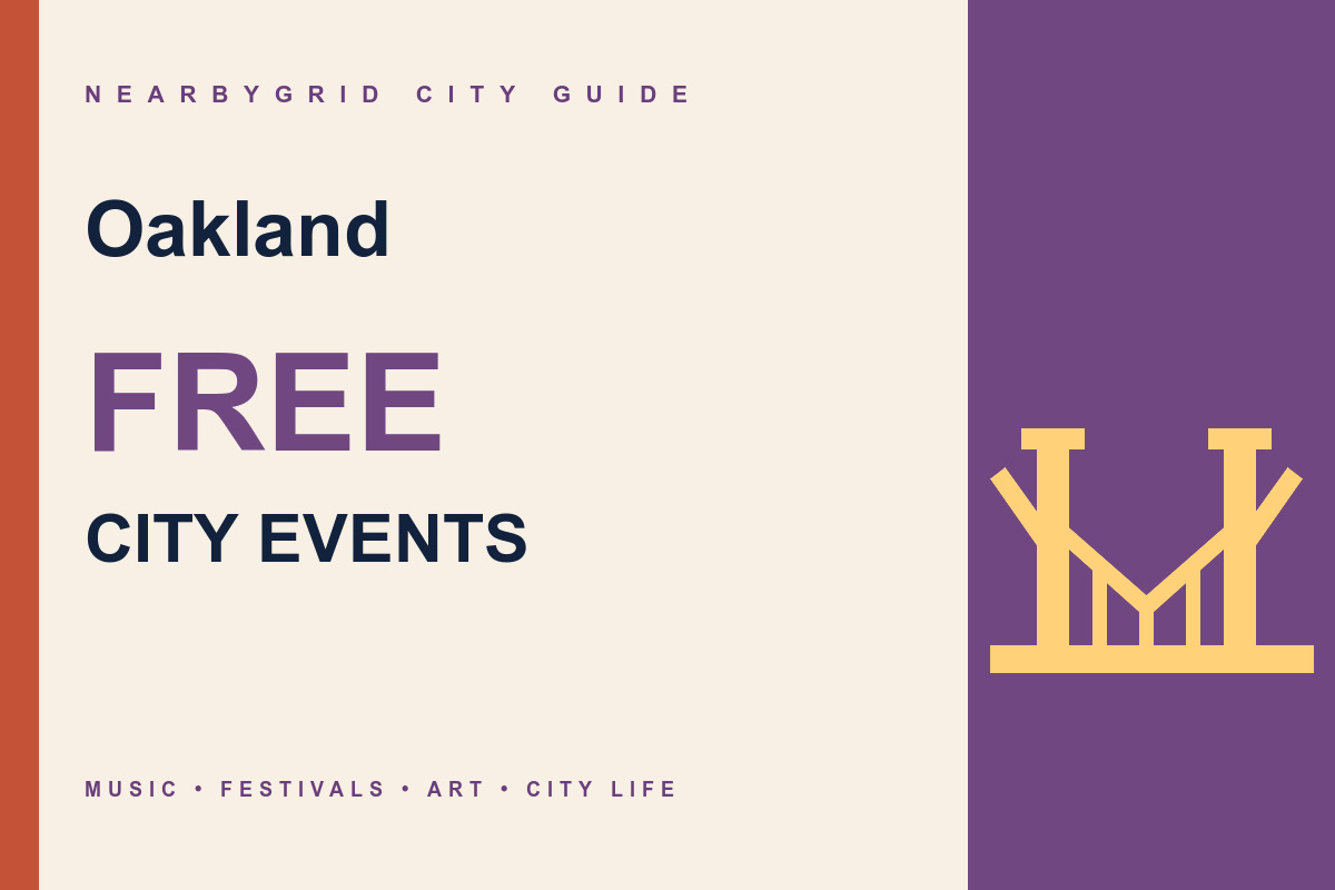 Oakland FREE City Events