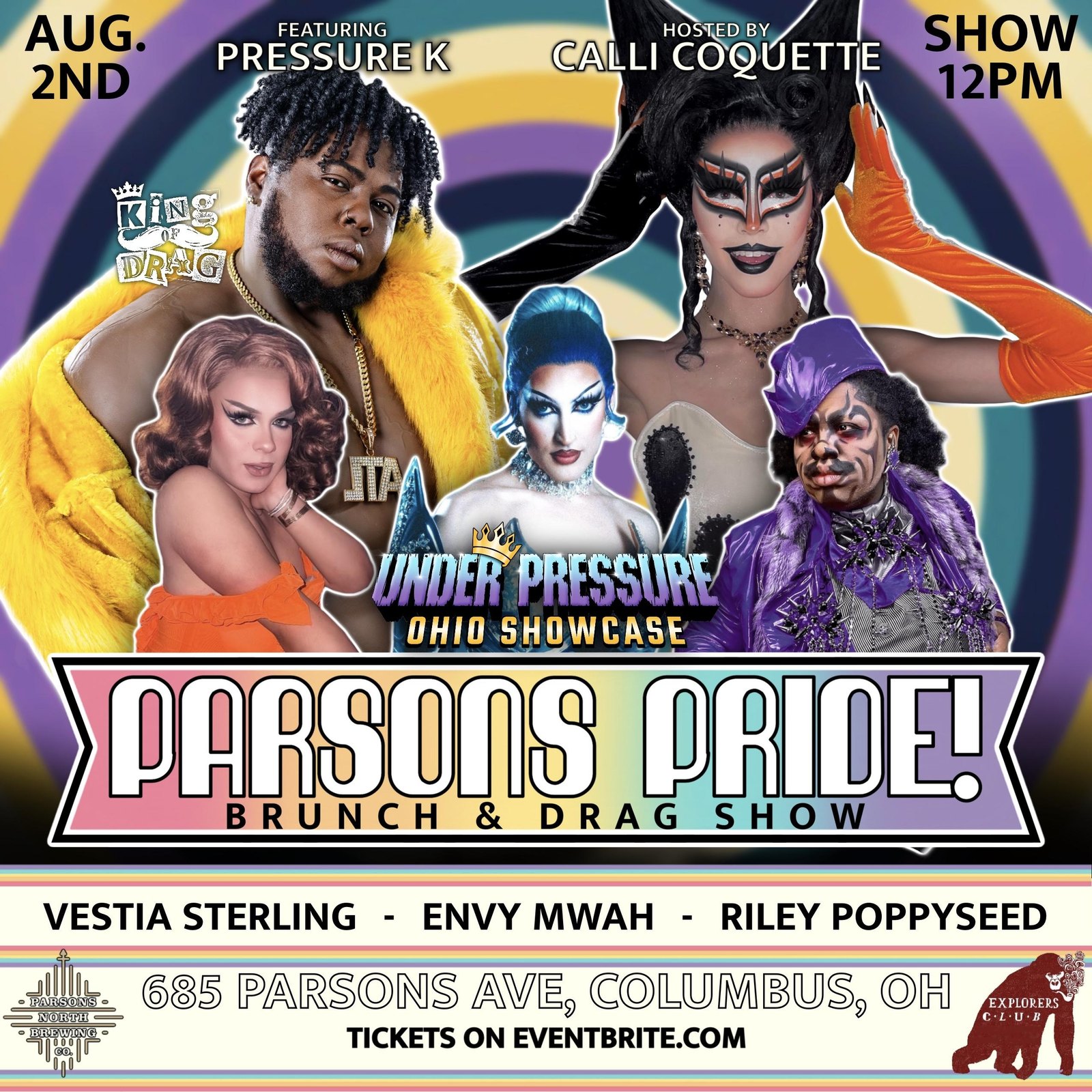 Parsons Pride Brunch & Drag Show