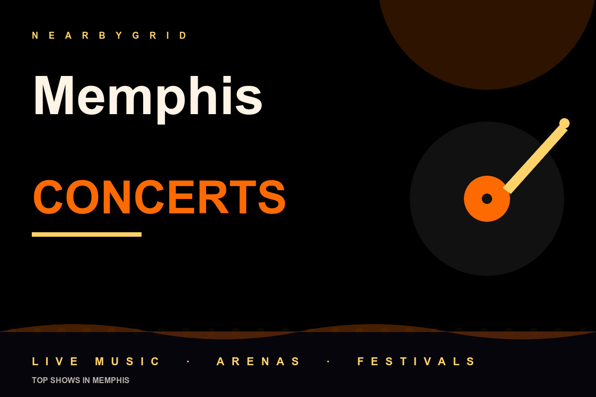 Top Memphis Concerts