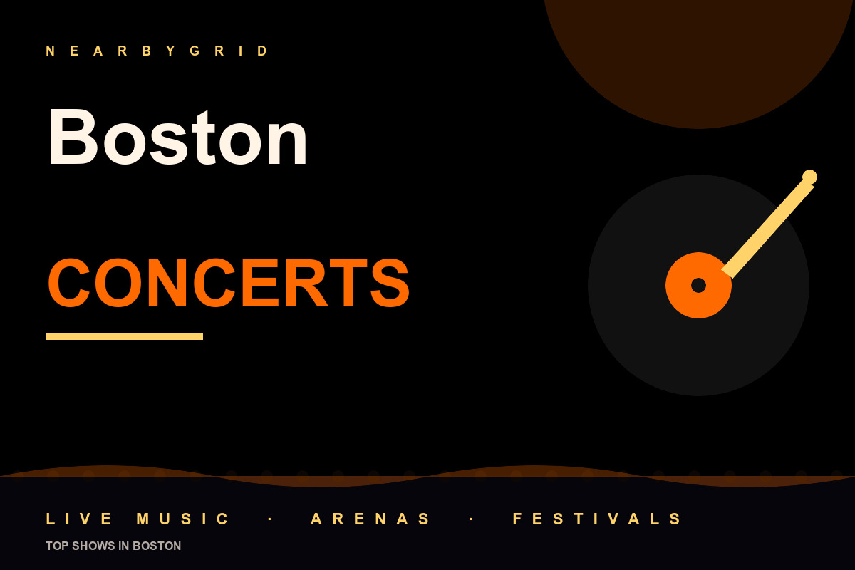 Top Boston Concerts