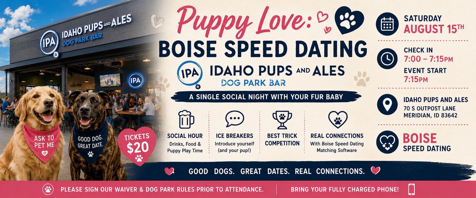 Puppy Love Boise Speed Dating