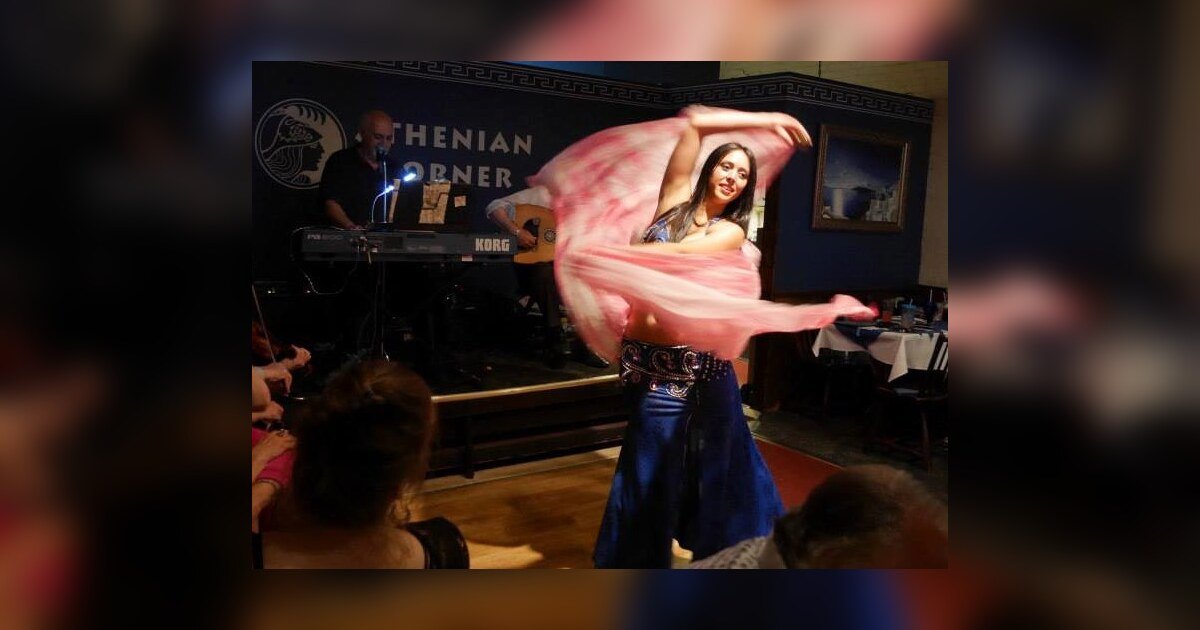 Live Greek and Middle Eastern Music and Belly Dancing