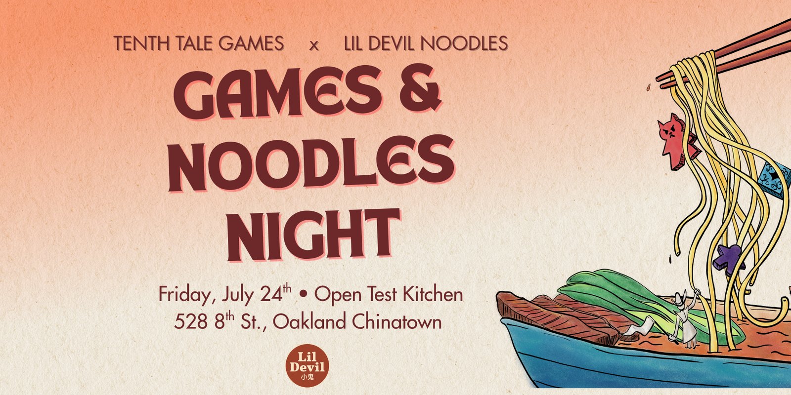 Games & Noodles Night