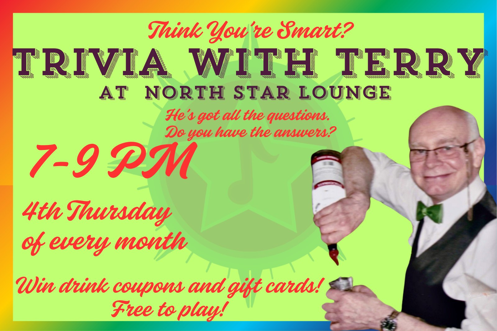 LGBTQ Night: Trivia with Terry McClymonds