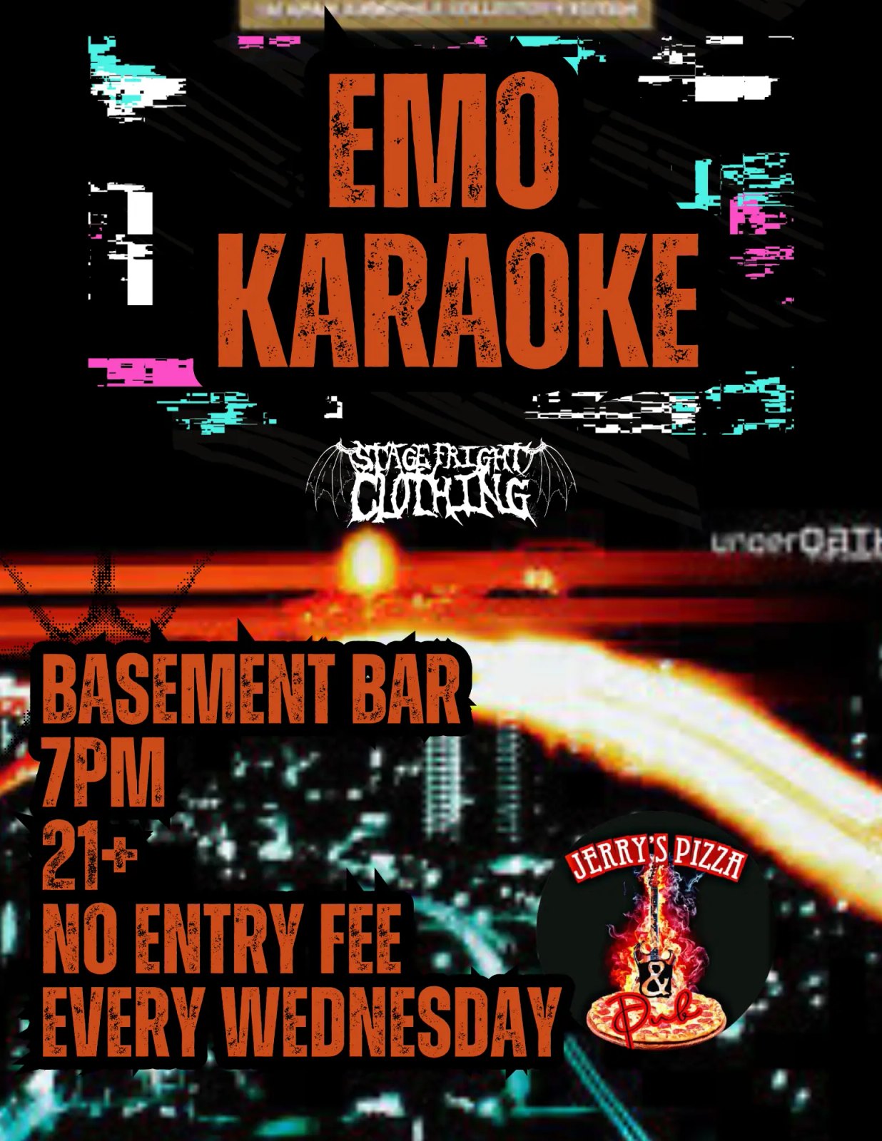 EMO Karaoke at Jerry's Pizza & Pub