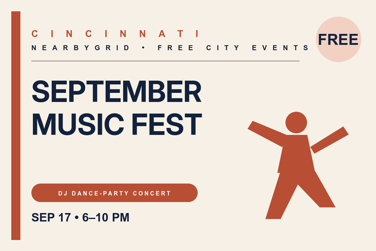 FREE Cincinnati: September Summer Music Festival