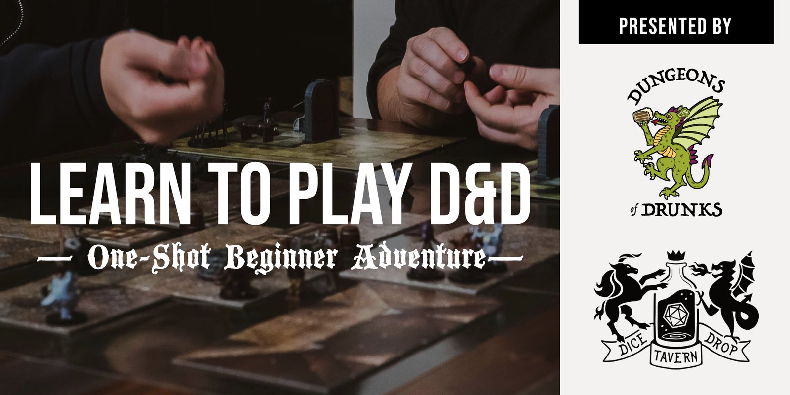 Roll Local: Learn To Play Dungeons & Dragons (21+)