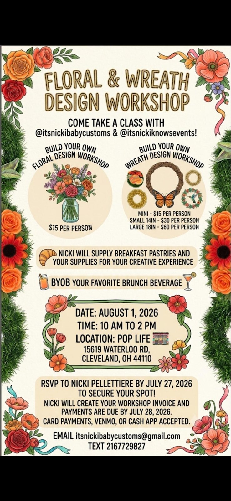 Floral & Wreath Design Workshop