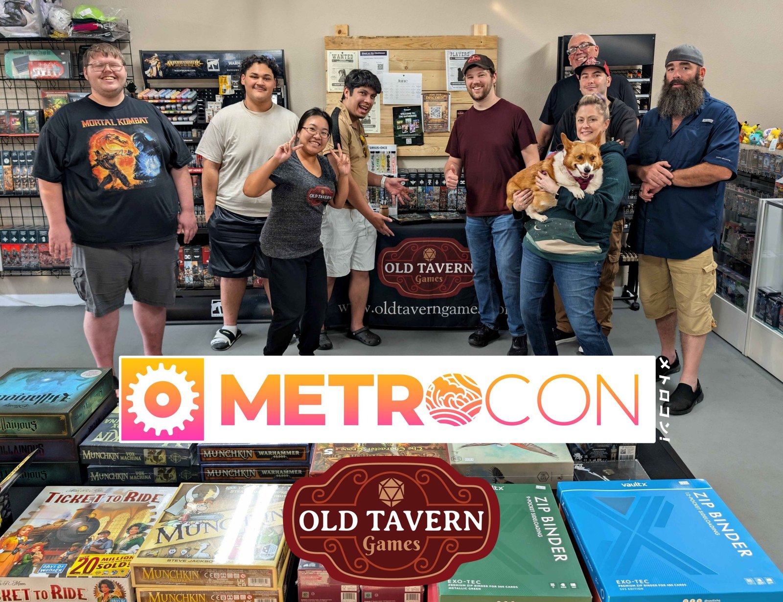 MetroCon 2026 - Tabletop Gaming Room