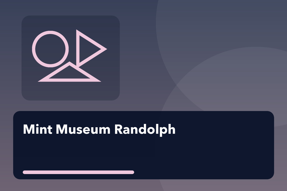 Free Wednesday Evening at Mint Museum Randolph