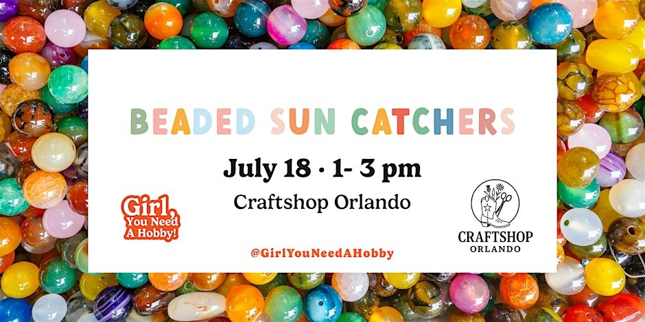 Make Your Own Beaded Sun Catcher