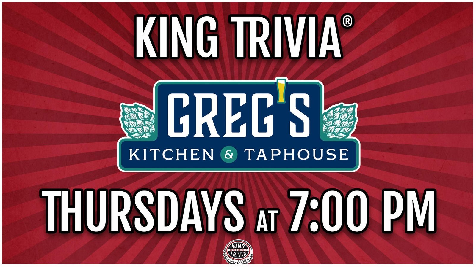 Trivia Night at Greg's Kitchen and Taphouse