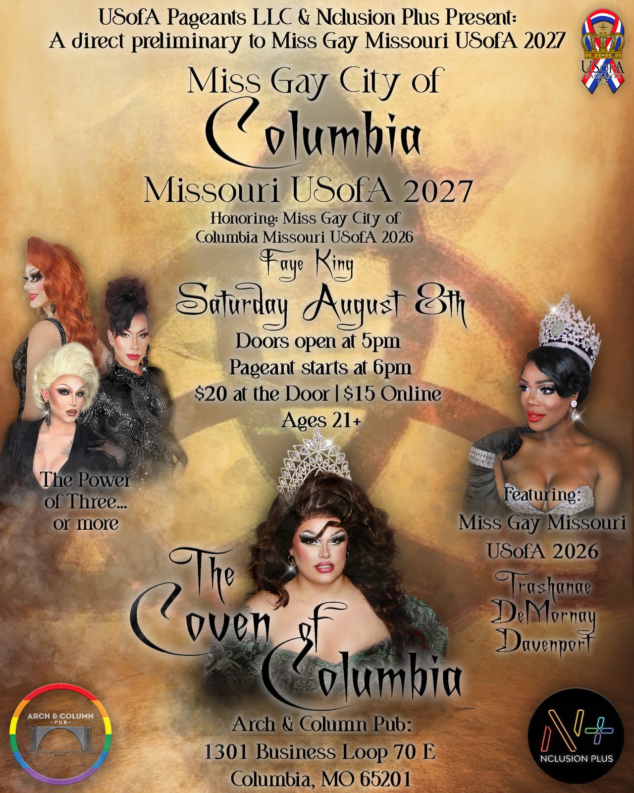 Miss Gay City of Columbia USofA '27 Pageant