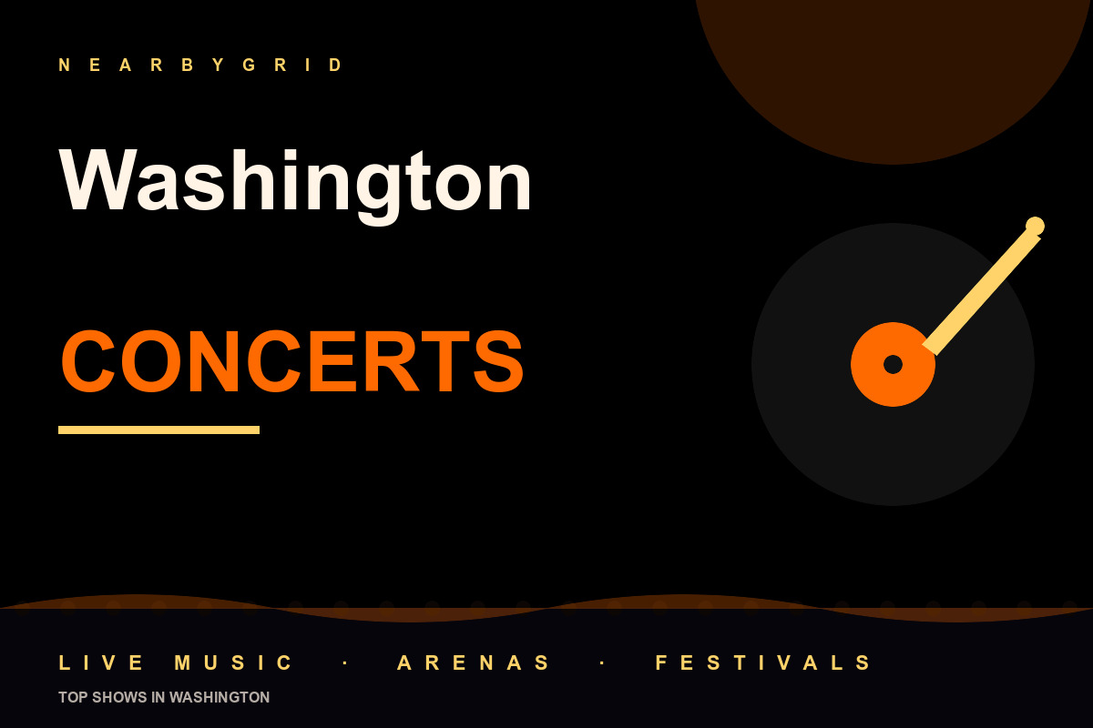 Top Washington Concerts
