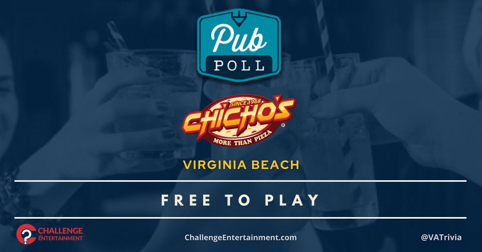 Weekly Pub Poll Nights at Chicho's Pizza
