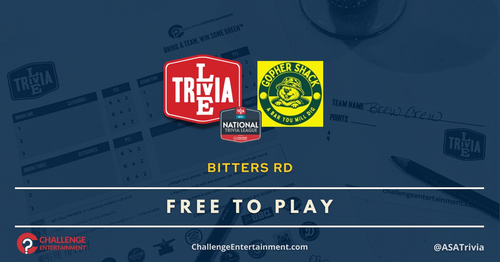 Weekly Live Trivia Nights at Gopher Shack