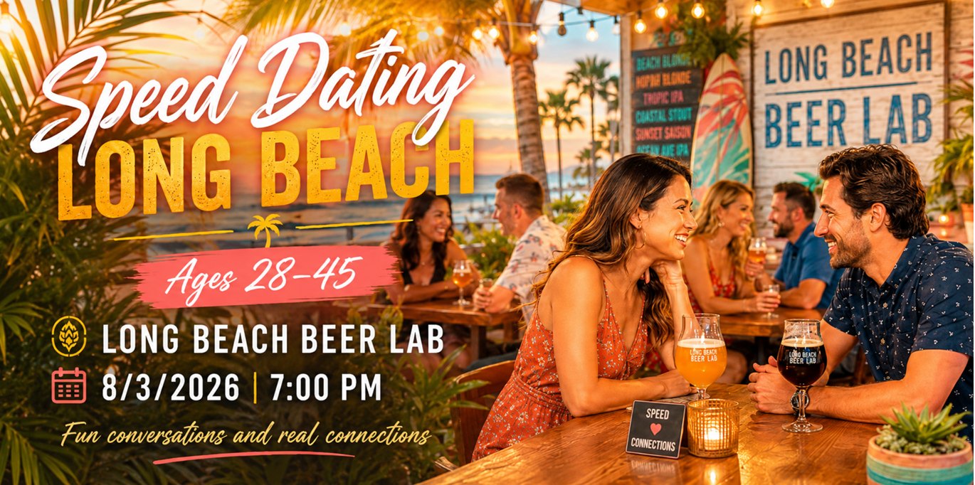 Long Beach Speed Dating - Ages 28-45
