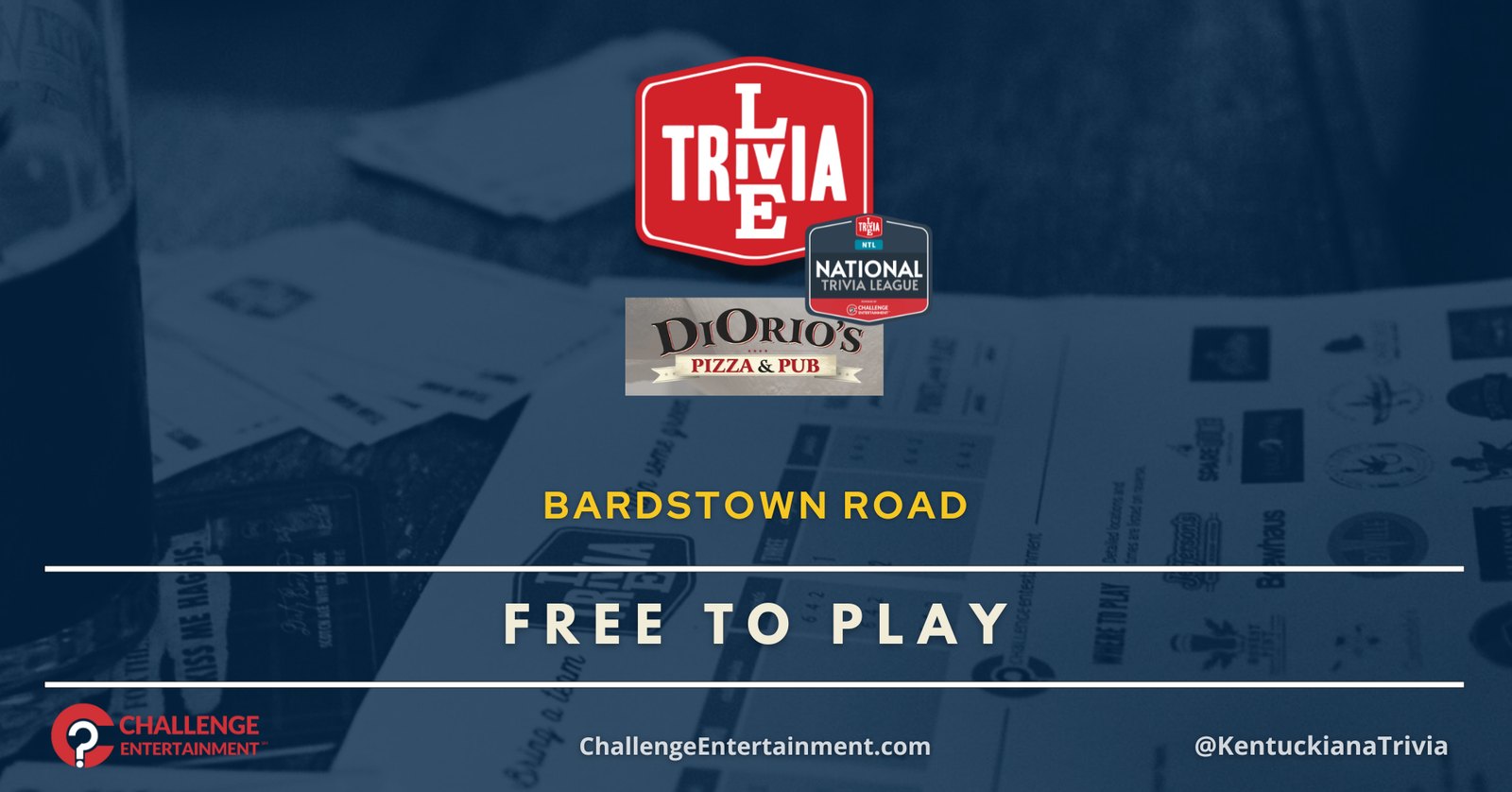 Weekly Live Trivia Nights - DiOrio's Pizza & Pub