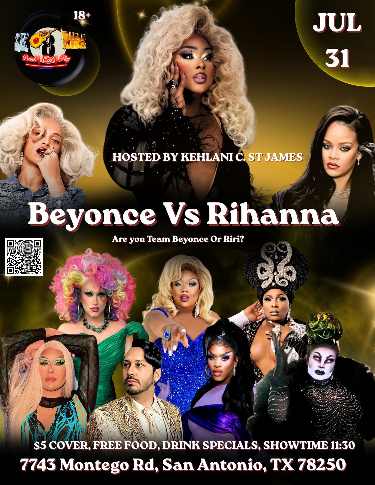 Beyonce versus Rihanna Drag Show