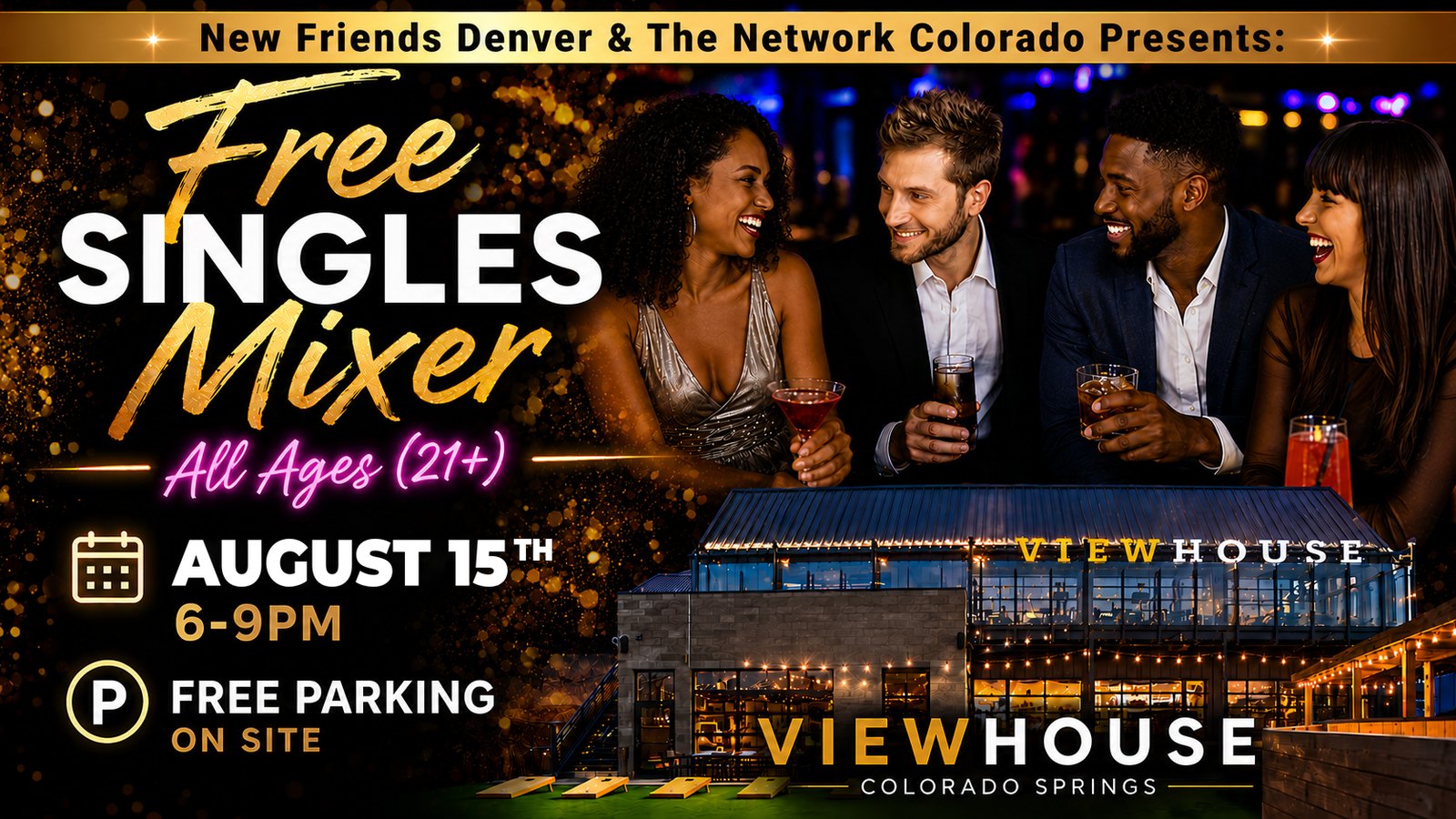 Colorado Springs Free Singles Mixer - All Ages (21+)
