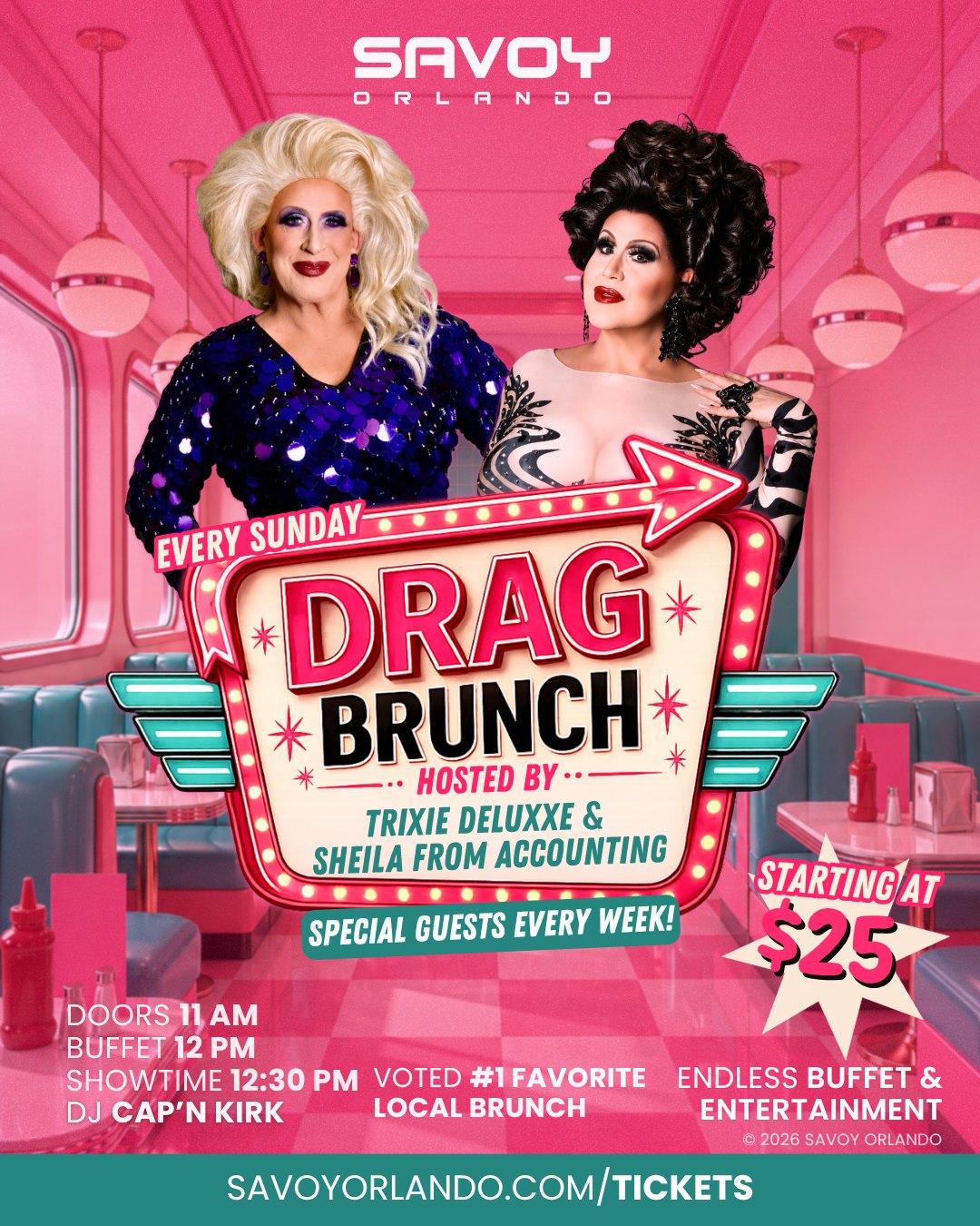 Sunday Drag Brunch