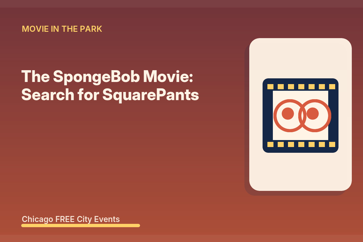 FREE Chicago: The SpongeBob Movie at Pottawattomie Park