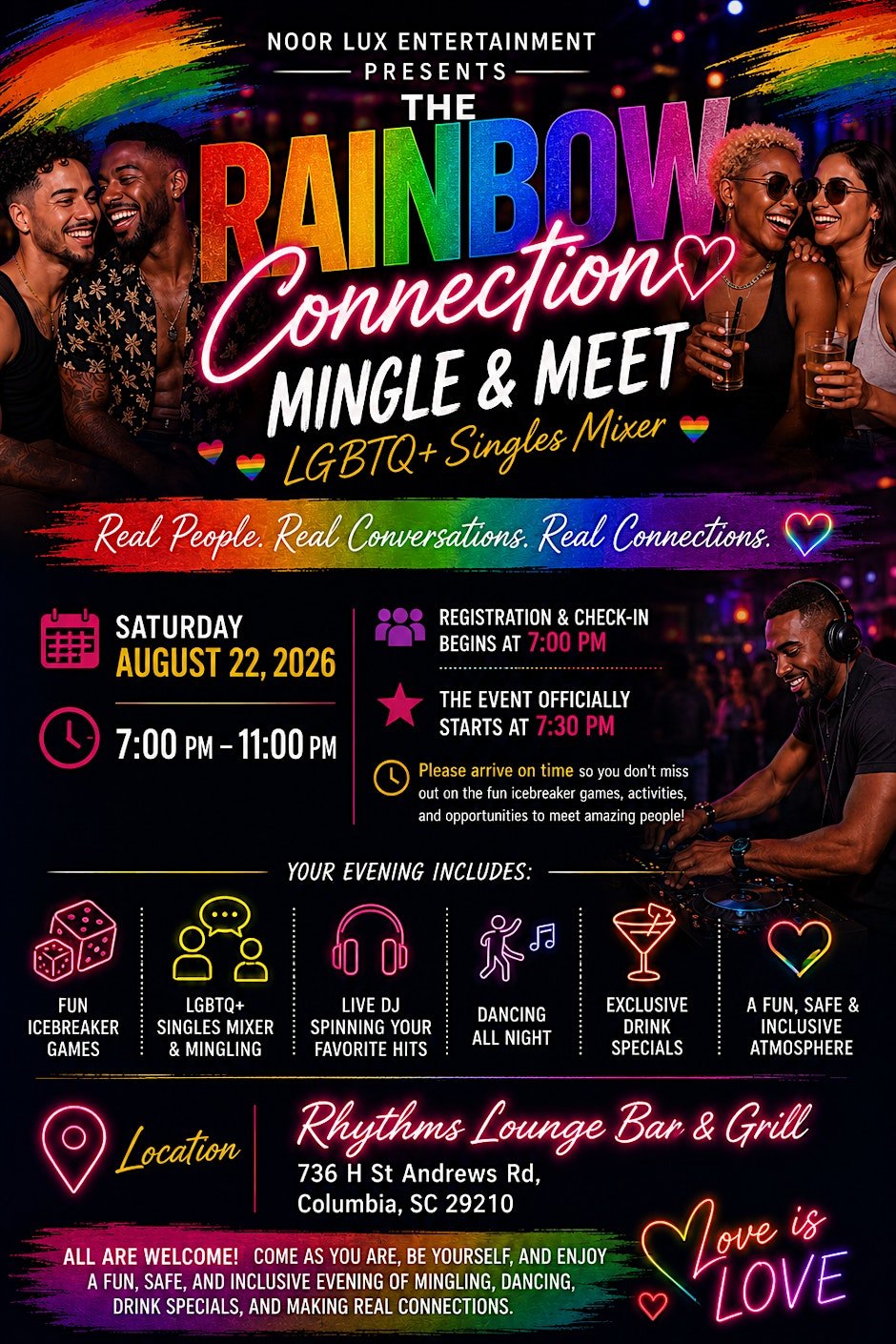 The Rainbow Connection Mingle & Meet