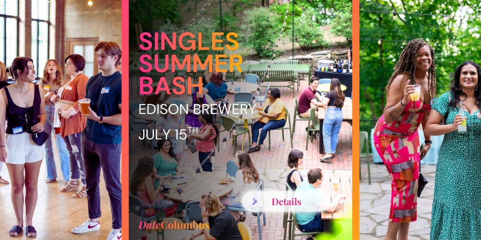 Singles Summer Bash at Edison Beer Garden