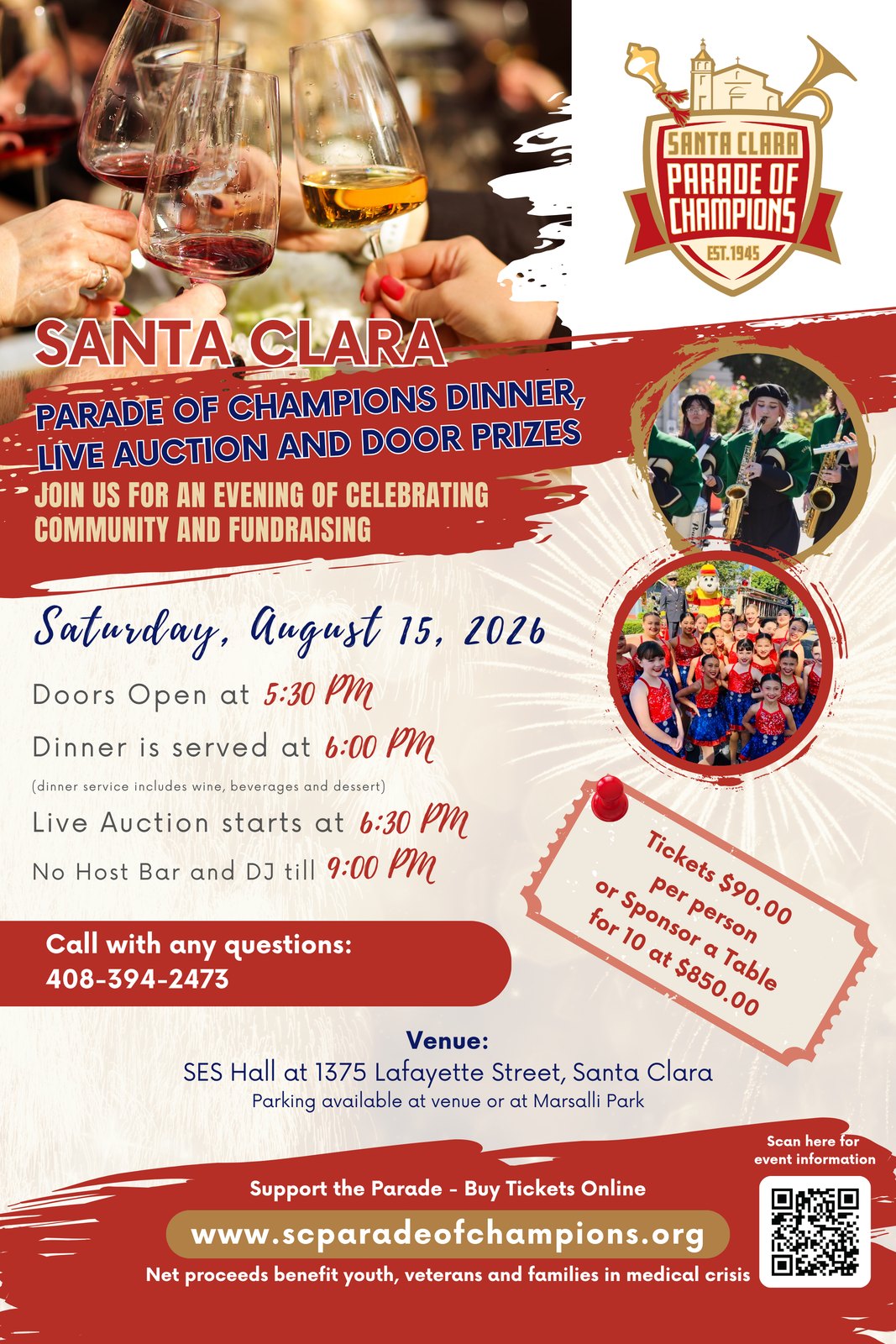 Live Auction and Seafood Cioppino Dinner