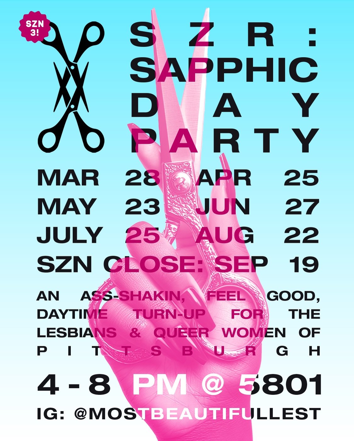 SZR: Sapphic Day Party