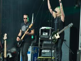 The Pretty Reckless with Paris Jackson