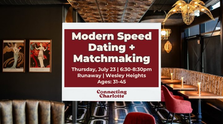 Modern Speed Dating + Matchmaking | 31-45 | Hetero Matches