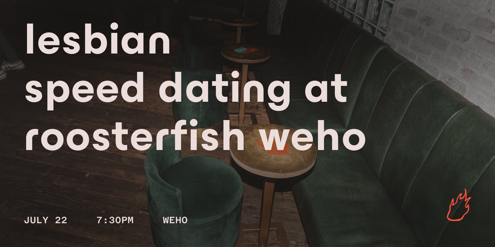 Lesbian Speed Dating at Roosterfish