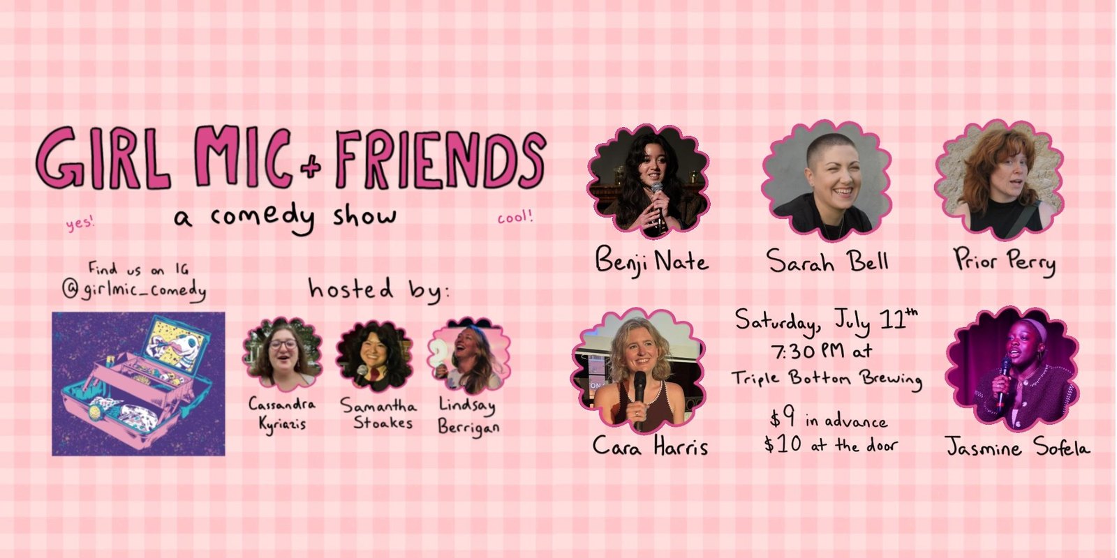 Girl Mic and Friends: A One Year Anniversary Comedy Showcase