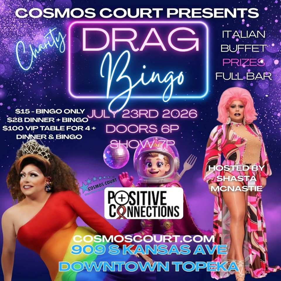 Charity Drag Bingo for Positive Connections