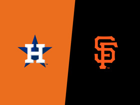 Astros at Giants