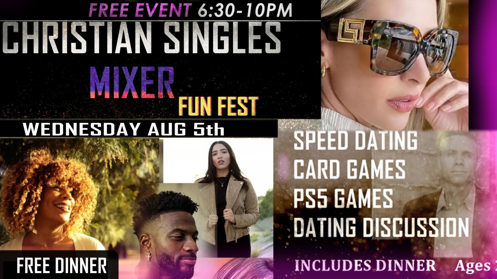 Christian Singles Mixer: Free with Speed Dating
