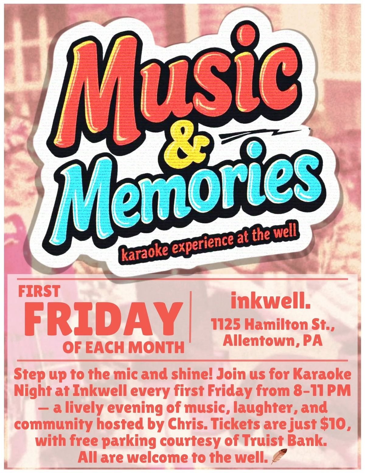 Music & Memories: A Karaoke Experience at the well.
