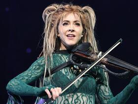 Lindsey Stirling with ARKIA