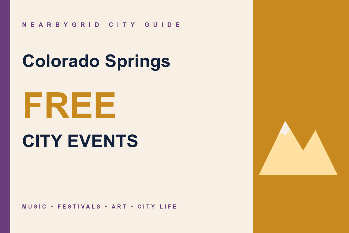 Colorado Springs FREE City Events