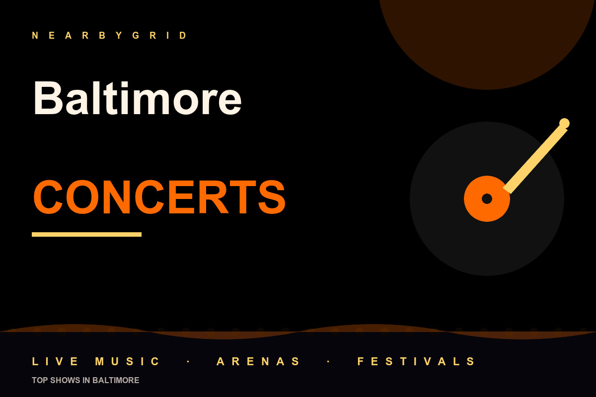 Top Baltimore Concerts