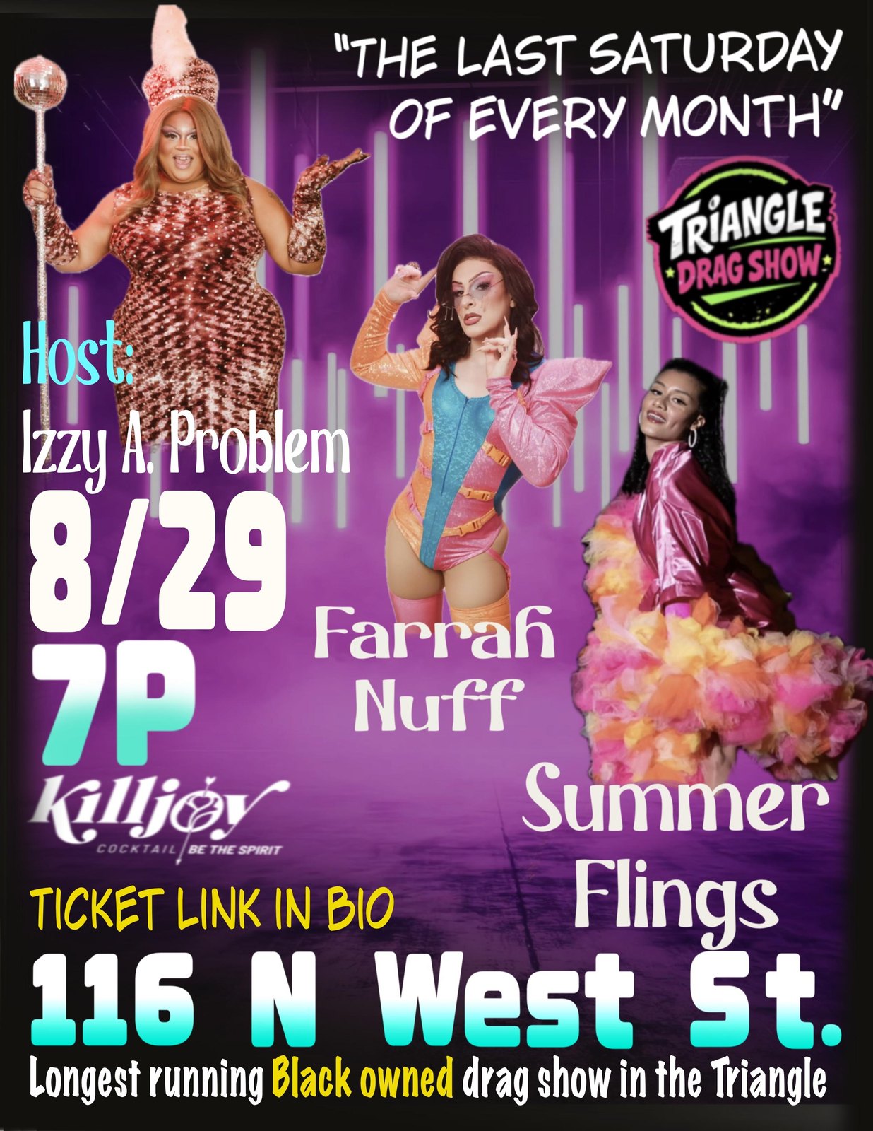 Triangle Drag Show at Killjoy