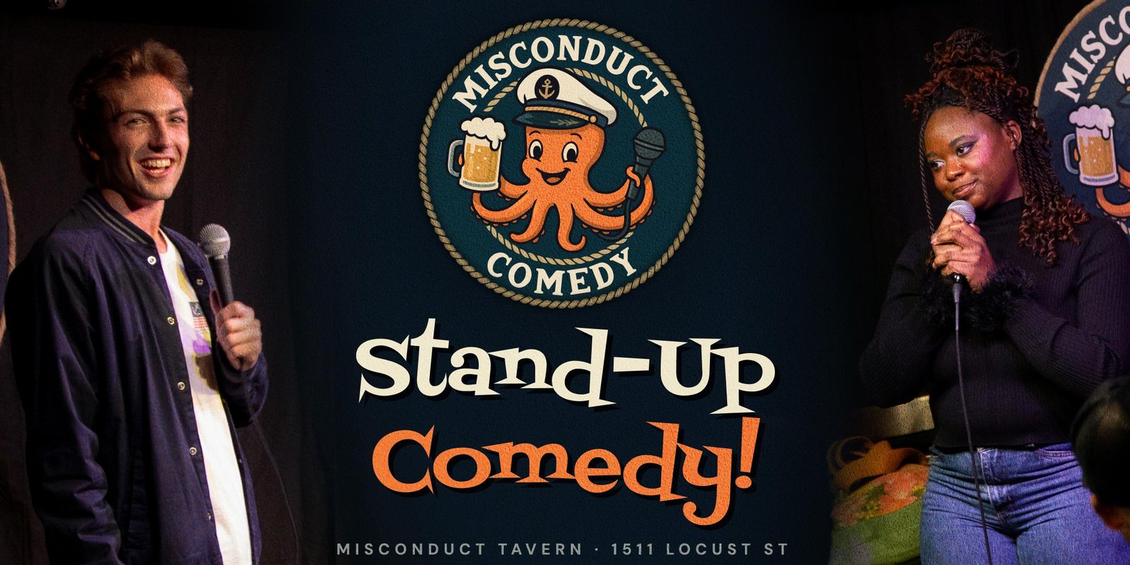 Misconduct Comedy Show: Philadelphia's Best Standup Acts
