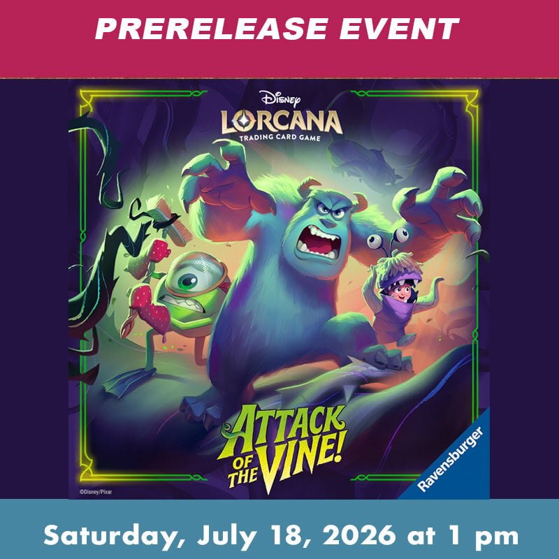 Disney Lorcana: Attack of the Vine Sealed Prerelease